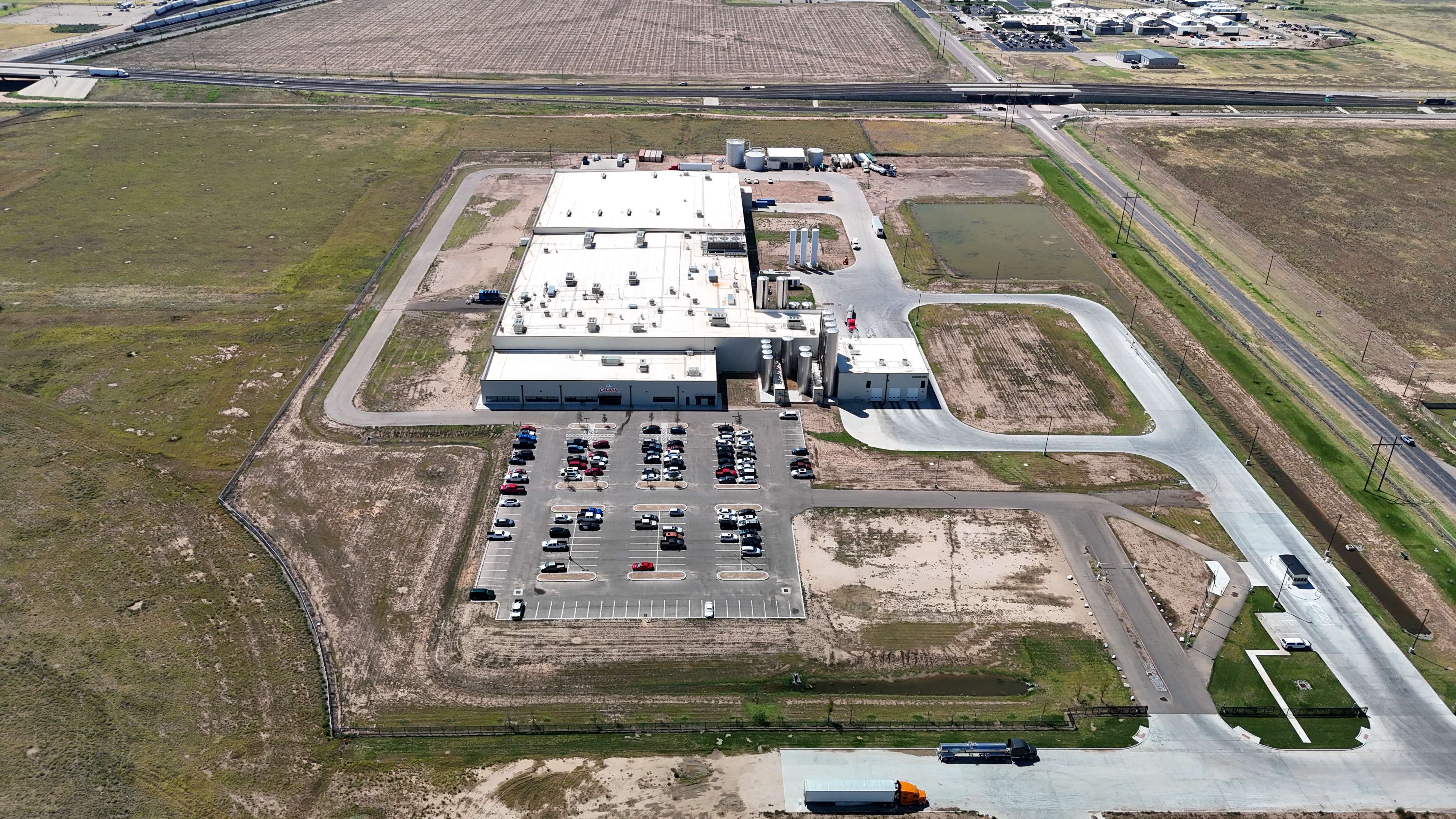 North aerial — operations