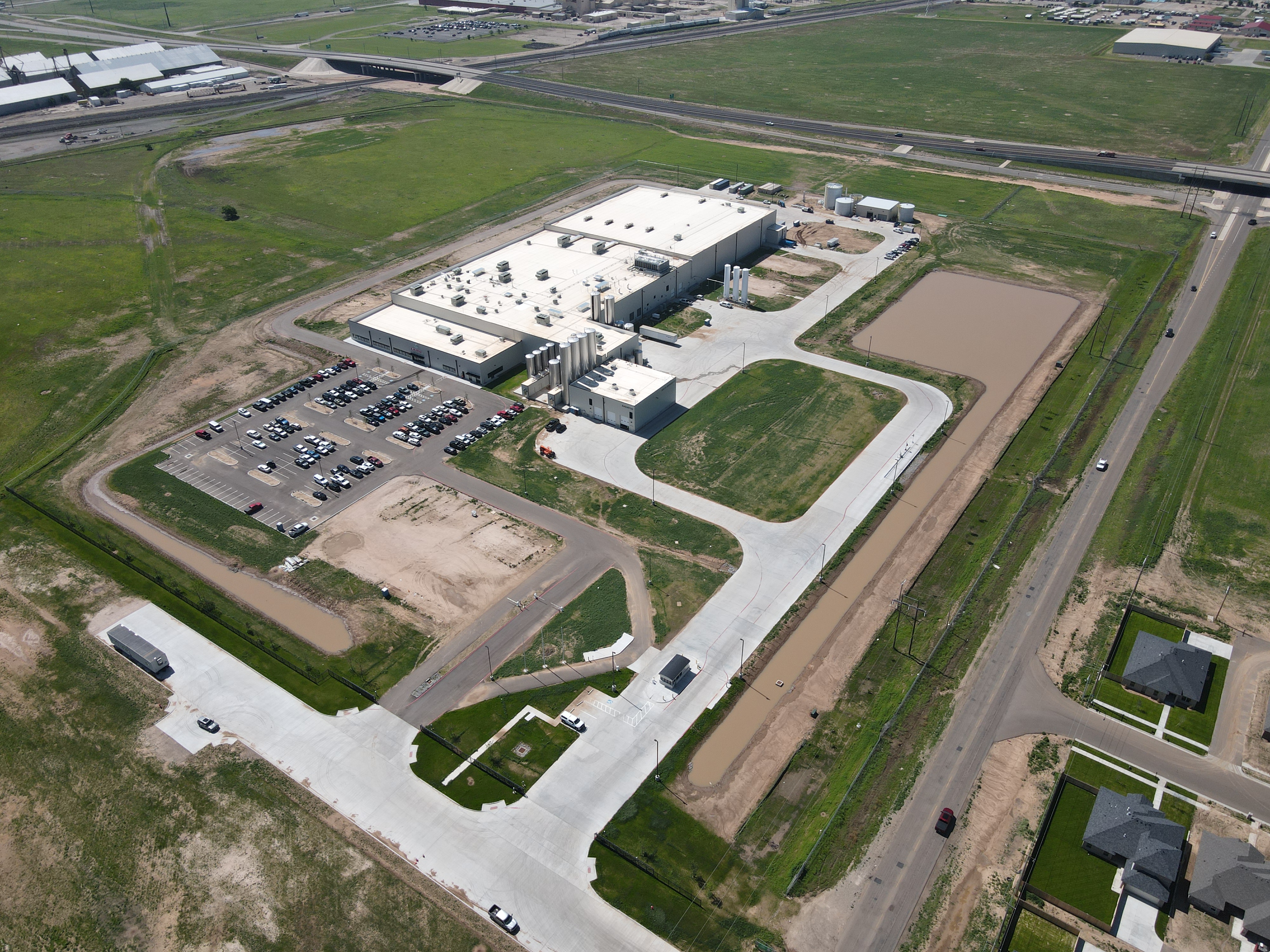 Completed facility — northeast aerial