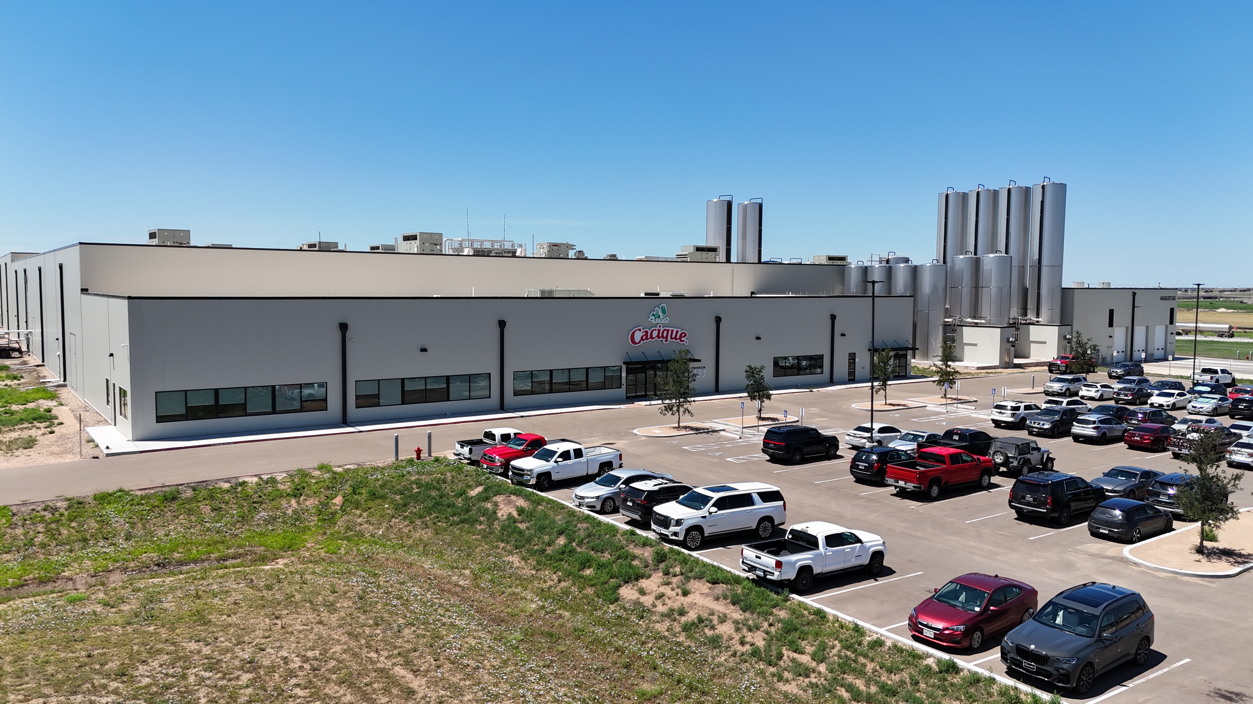 Front elevation — bright day