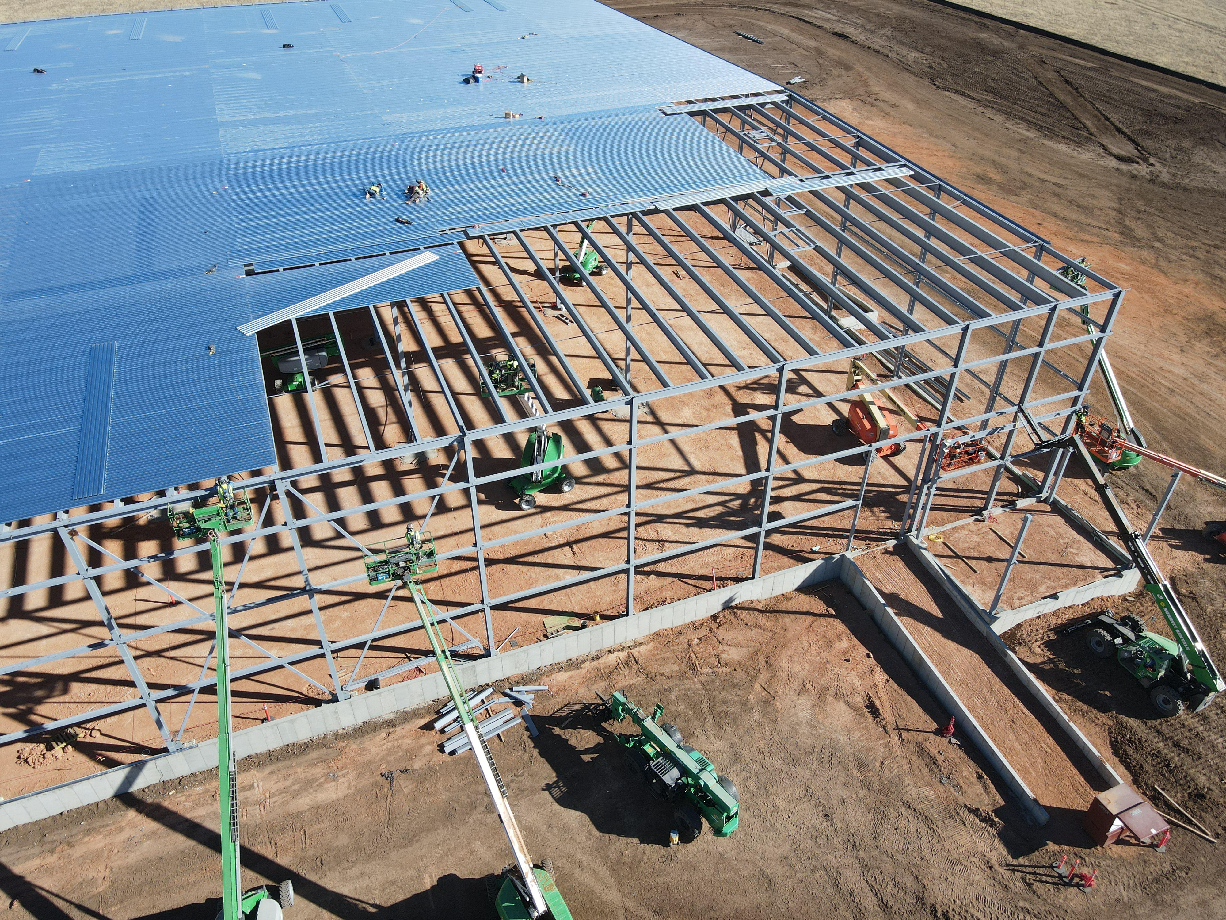 Ramp and structure — early