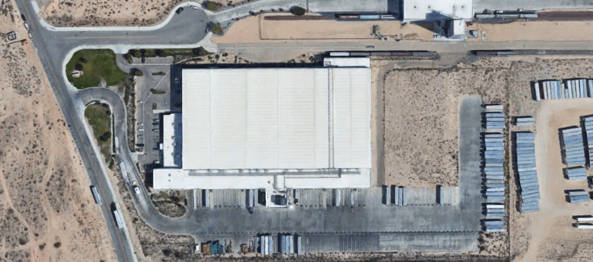 Aerial view and circulation