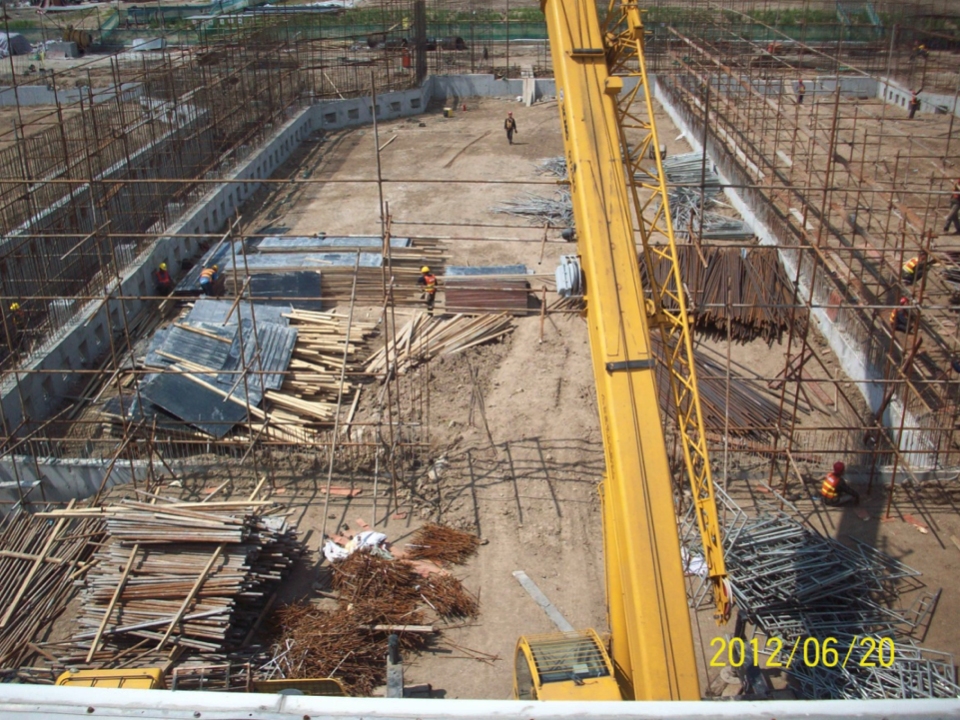 Bin 10 layout and scaffold