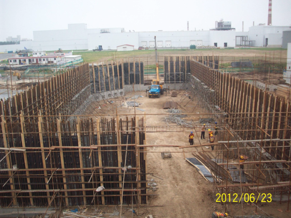 Bin 10 forming progress