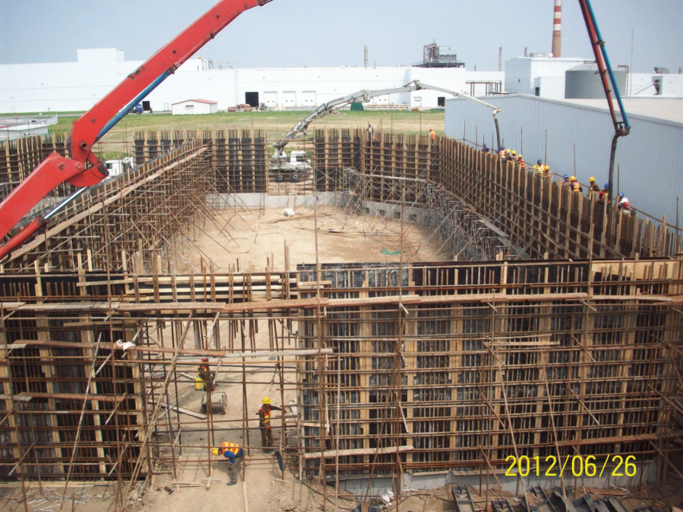 Bin 9 wall pour sequence